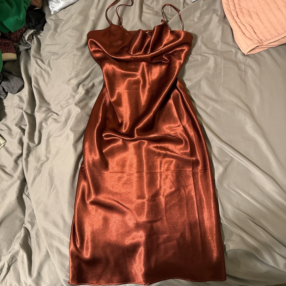 Satin Dress - Altar’d State